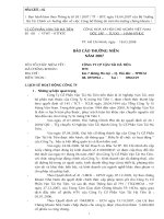 Báo cáo thường niên năm 2007 - Công ty Cổ phần Vận tải Hà Tiên