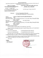 Báo cáo tài chính hợp nhất quý 3 năm 2015 - Công ty cổ phần Vận tải Sản phẩm khí quốc tế