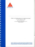 Báo cáo tài chính hợp nhất năm 2015 (đã kiểm toán) - Công ty Cổ phần Đầu tư và Thương mại DIC