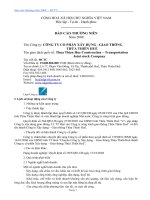 Báo cáo thường niên năm 2008 - Công ty Cổ phần Xây dựng Giao thông Thừa Thiên Huế
