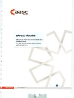 Báo cáo tài chính năm 2014 (đã kiểm toán) - Công ty cổ phần Đầu tư Phát triển nhà và Đô thị HUD 6