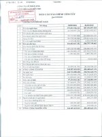 Báo cáo tài chính quý 3 năm 2010 - Công ty Cổ phần Xuất nhập khẩu Lâm Thủy sản Bến Tre