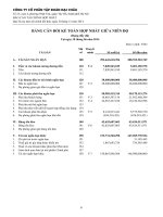 Báo cáo tài chính hợp nhất quý 2 năm 2014 - Công ty Cổ phần Tập đoàn Đại Châu