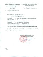 Báo cáo tài chính quý 4 năm 2014 - Công ty Cổ phần In Sách giáo khoa Hoà Phát