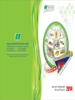 Báo cáo thường niên năm 2014 - Công ty Cổ phần Chế biến Gỗ Đức Thành
