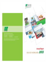 Báo cáo thường niên năm 2013 - Công ty Cổ phần Chế biến Gỗ Đức Thành
