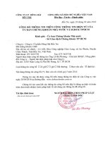 Báo cáo tài chính quý 1 năm 2016 - Công ty Cổ phần Đông Hải Bến Tre
