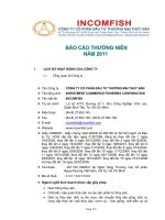 Báo cáo thường niên năm 2010 - Công ty Cổ phần Đầu tư Thương mại Thủy Sản