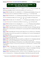 01 cac dang toan trong tam ve mat phang p1 TO 