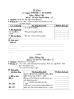 giáo án lớp 5 vnen tất cả các môn từ tuần 6 đến 9 