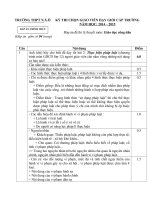 Đề thi giáo viên dạy giỏi cấp trường năm học 2014 2015 GDCD