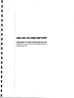 Báo cáo tài chính hợp nhất quý 2 năm 2014 (đã soát xét) - Tổng Công ty cổ phần Thiết bị điện Việt Nam