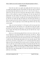 Nghiên cứu xử lý sắt và mangan trong nước bằng phương pháp trao đổi ion 