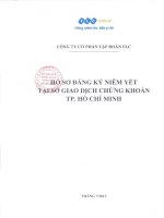 Bản cáo bạch - Công ty cổ phần Tập đoàn FLC