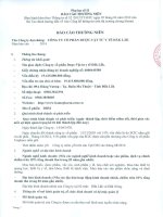 Báo cáo thường niên năm 2014 - Công ty Cổ phần Dược - Vật tư Y tế Đăk Lăk