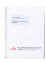 Báo cáo tài chính năm 2011 (đã kiểm toán) - Công ty Cổ phần Chứng khoán Hòa Bình