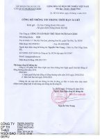 Nghị quyết Đại hội cổ đông thường niên - Công ty Cổ phần Thể thao Ngôi sao Geru