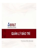 Quan ly bao tri 062011  BRT