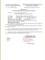 Báo cáo tài chính quý 2 năm 2015 - Công ty Cổ phần Xi măng Vicem Hải Vân