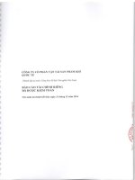 Báo cáo tài chính công ty mẹ năm 2014 (đã kiểm toán) - Công ty cổ phần Vận tải Sản phẩm khí quốc tế