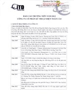 Báo cáo thường niên năm 2012 - Công ty cổ phần Kỹ thuật điện Toàn Cầu