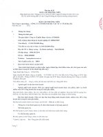 Báo cáo thường niên năm 2012 - Công ty Cổ phần Dược - Vật tư Y tế Đăk Lăk