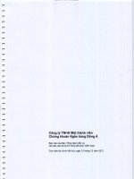 Báo cáo tài chính năm 2012 (đã kiểm toán) - Công ty Cổ phần Máy - Thiết bị Dầu khí Đà Nẵng