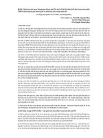 Đánh giá cảnh quan không gian đường phố Khu phố cổ Hà Nội nhằm thiết lập khung hướng dẫn Thiết kế đô thị không gian đường phố và khôi phục đặc trưng tuyến phố