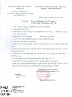 Báo cáo tài chính công ty mẹ quý 3 năm 2015 - Công ty Cổ phần Đầu tư Tài chính Quốc tế và Phát triển Doanh nghiệp IDJ