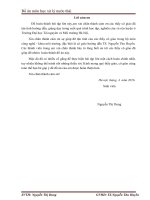 Thiết kế trạm xử lý nước thải cho khu dân cư được hình thành