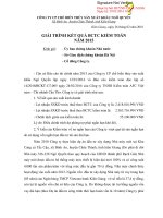 Báo cáo tài chính năm 2015 (đã kiểm toán) - Công ty Cổ phần Chế biến Thủy sản Xuất khẩu Ngô Quyền