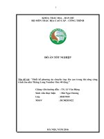 Thiết kế phương án chuyển trục lên cao trong thi công công trình tòa nhà Thăng Long Number one 40 tầng