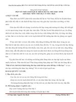 Sáng kiến kinh nghiệm một số trò chơi kích thích hứng thú học sinh khi học môn thể dục ở tiểu học  