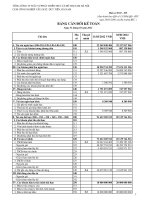 Báo cáo tài chính quý 1 năm 2012 - Tổng Công ty Đầu tư Phát triển Nhà và Đô thị Nam Hà Nội