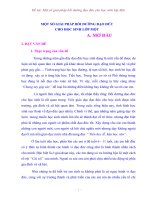 skkn một số giải pháp bồi dưỡng đạo đức cho học sinh lớp 1