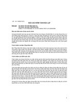 Báo cáo tài chính công ty mẹ năm 2015 (đã kiểm toán) - Công ty Cổ phần Đầu tư và Xây dựng Thủy lợi Lâm Đồng