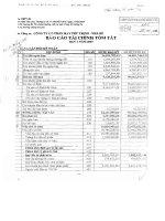 Báo cáo tài chính quý 4 năm 2007 - Công ty Cổ phần May Phú Thịnh - Nhà Bè