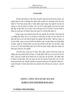 Lập kế hoạch tổ chức khai thác tàu chuyến cho đội tàu của công ty vận tải biển 