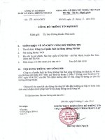 Báo cáo thường niên năm 2013 - CTCP Suất ăn Hàng không Nội Bài