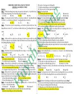 Lý thuyết Vật lý _ Tài liệu ôn thi THPT Quốc Gia Vật lý 2016