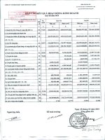 Báo cáo KQKD quý 3 năm 2010 - Công ty Cổ phần Phát triển Đô thị Từ Liêm