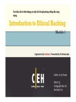 M HIỂU về AN NINH MẠNG và một số kỹ THUẬT PHÒNG CHỐNG tấn CÔNG mạ