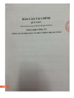 Báo cáo tài chính công ty mẹ quý 2 năm 2015 - Công ty Cổ phần Đầu tư Phát triển Nhà Đà Nẵng