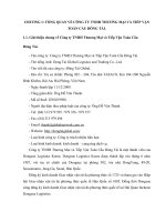 THỰC TRẠNG QUY TRÌNH GIAO NHẬN HÀNG hóa NHẬP KHẨU tại CÔNG TY TNHH THƯƠNG mại và TIẾP vận 