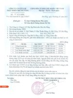 Báo cáo tài chính quý 3 năm 2015 - Công ty Cổ phần Xây lắp Phát triển Nhà Đà Nẵng