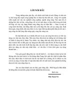 ĐỒ ÁN NHÀ MÁY ĐIỆN TRONG HỆ THỐNG ĐIỆN