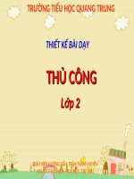 Bài 12. Ôn tập chương II: Phối hợp gấp, cắt, dán hình