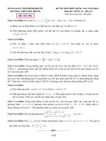 đề thi thử thpt quốc gia môn toán DE196 THPT phú riềng, bình phước (đề ôn 2) 
