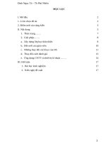 skkn một số giải pháp và thiết bị kĩ thuật hỗ trợ dạy học theo mô hình trường học mới (VNEN) đạt hiệu quả 