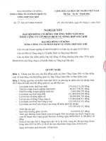 Nghị quyết Đại hội cổ đông thường niên - Tổng Công ty Cổ phần Dịch vụ Tổng hợp Dầu khí